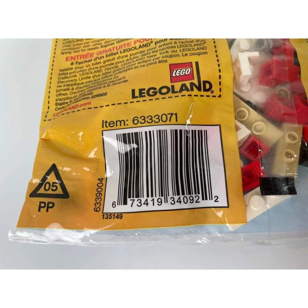 Lego Creator, NEW Sealed in Plastic Santa Clause #30580, 69 pieces, Toy, Christm